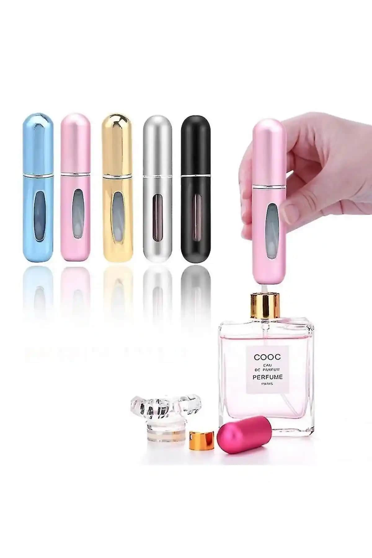 Beyzana Doldurulabilir Mini Parfüm Şişesi ile Pratik Seyahat ve Günlük Kullanım