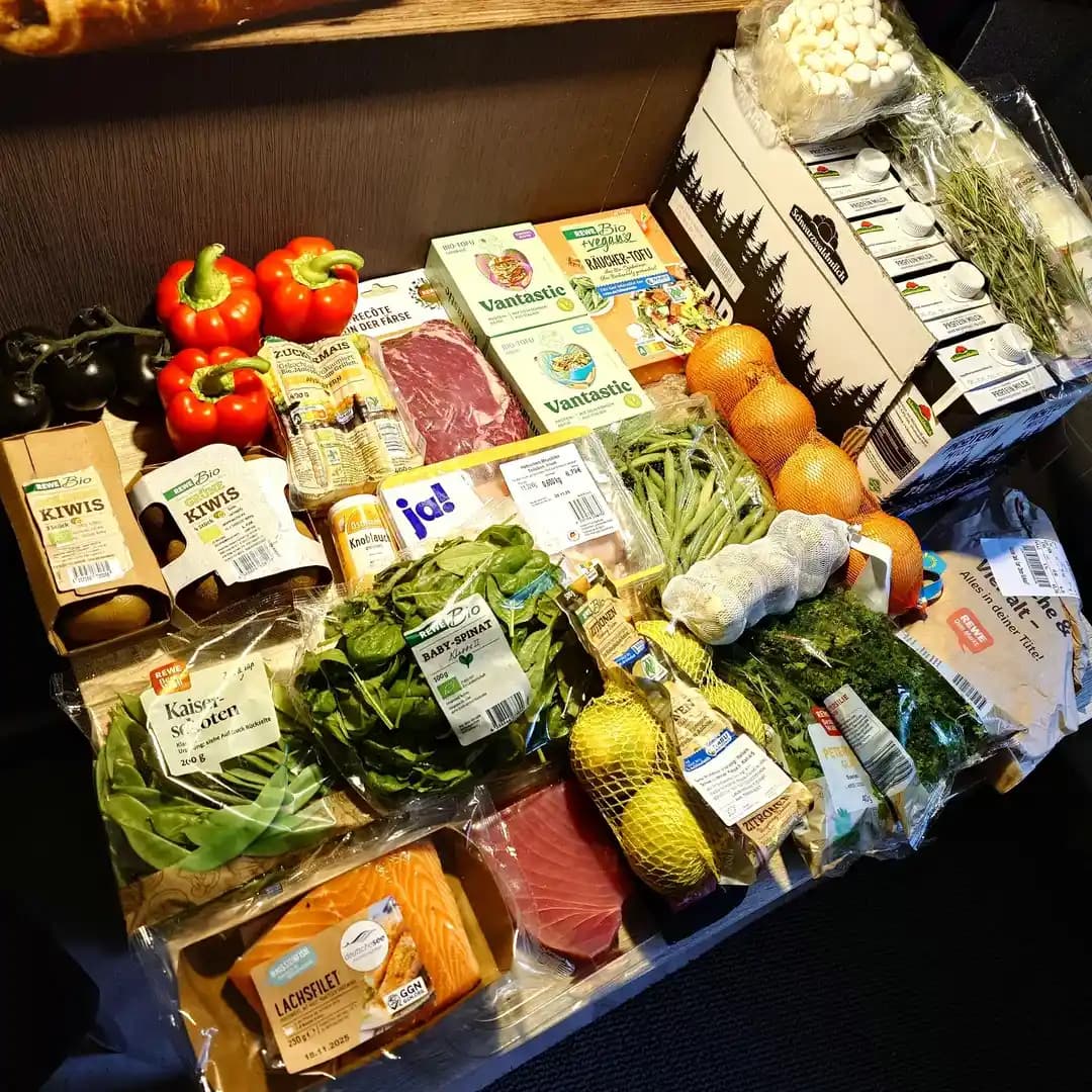 Almanya'da Rewe Marketinde Gıda Fiyatları ve Organik Etin Maliyet Analizi