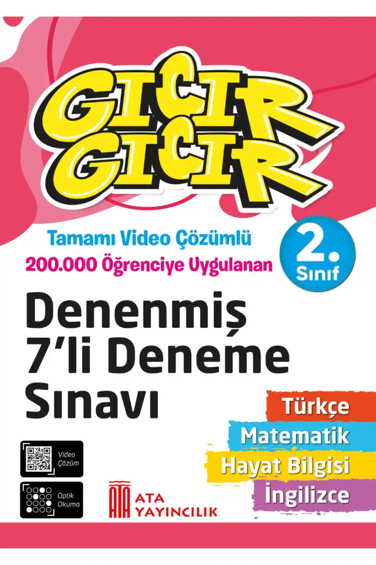 2. Sınıf Gıcır Gıcır Tüm Dersler Denenmiş 7'li Deneme Sınavı - Güncel ve Güvenilir Kaynak