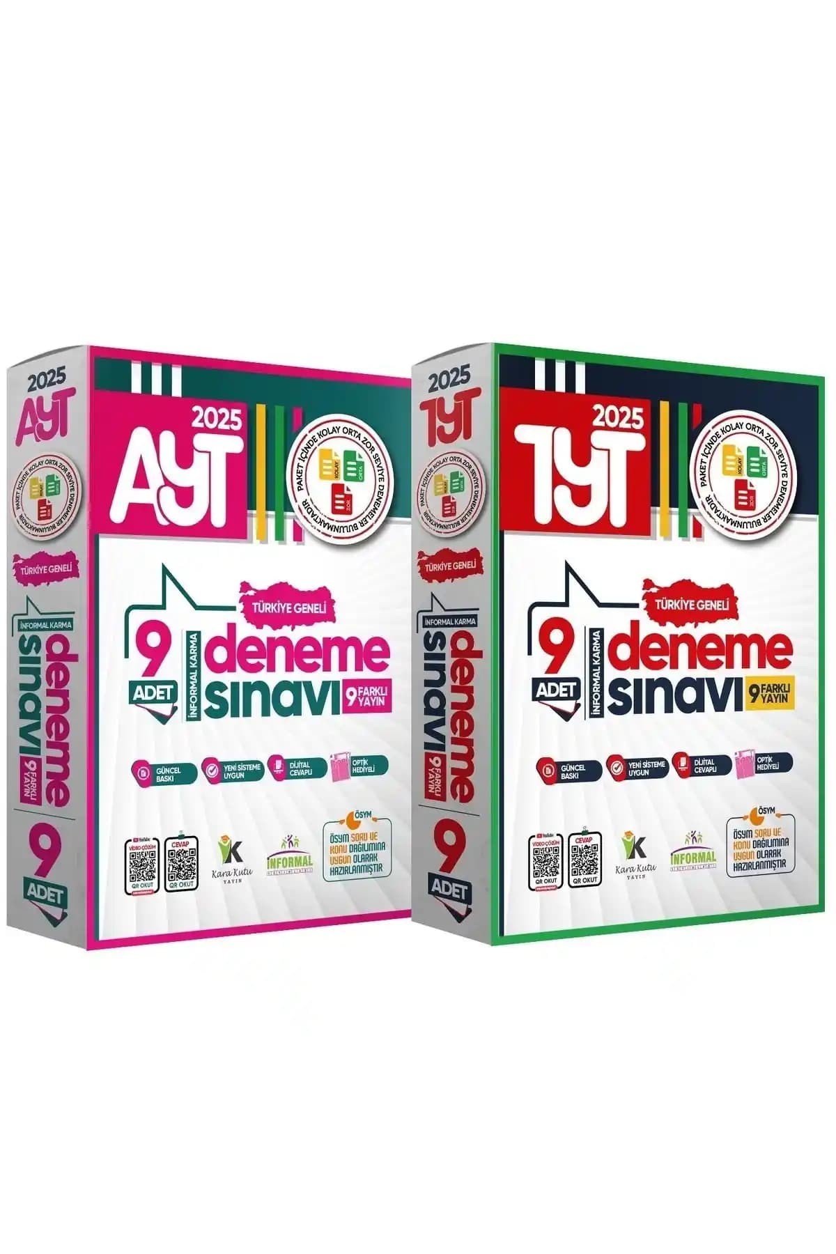 2025 YKS Hazırlık İçin Güncel ve Kapsamlı Deneme Setleri İnformal Yayınları