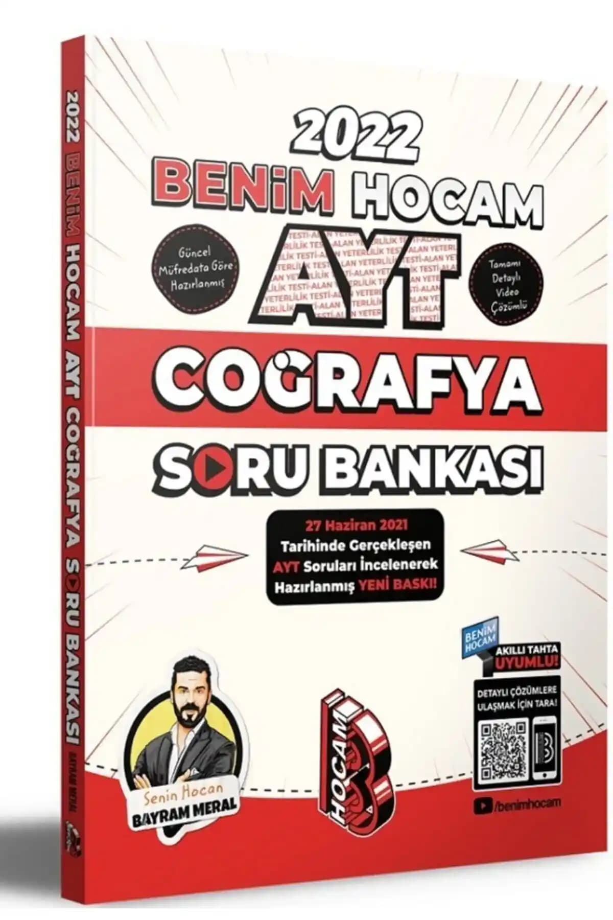 Benim Hocam Yayınları 2022 AYT Coğrafya Soru Bankası Detaylı İnceleme ve Değerlendirme