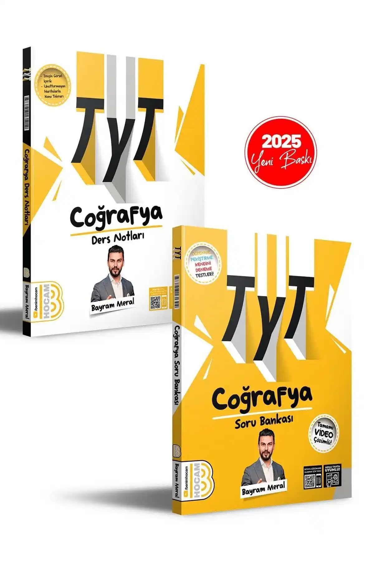 Benim Hocam Yayınları TYT AYT Coğrafya Seti 2025 Güncel ve Geniş İçerik