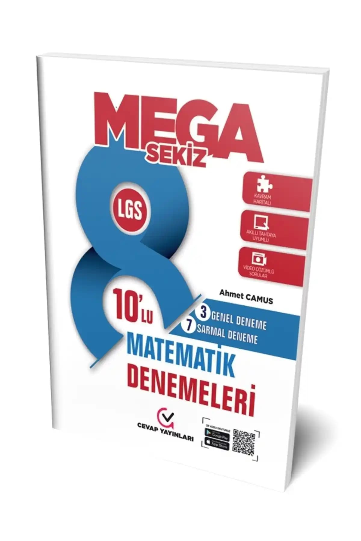 Cevap Yayınları 8. Sınıf Mega Matematik Deneme Kitabı İncelenmesi ve Öğrenci Başarısına Katkıları