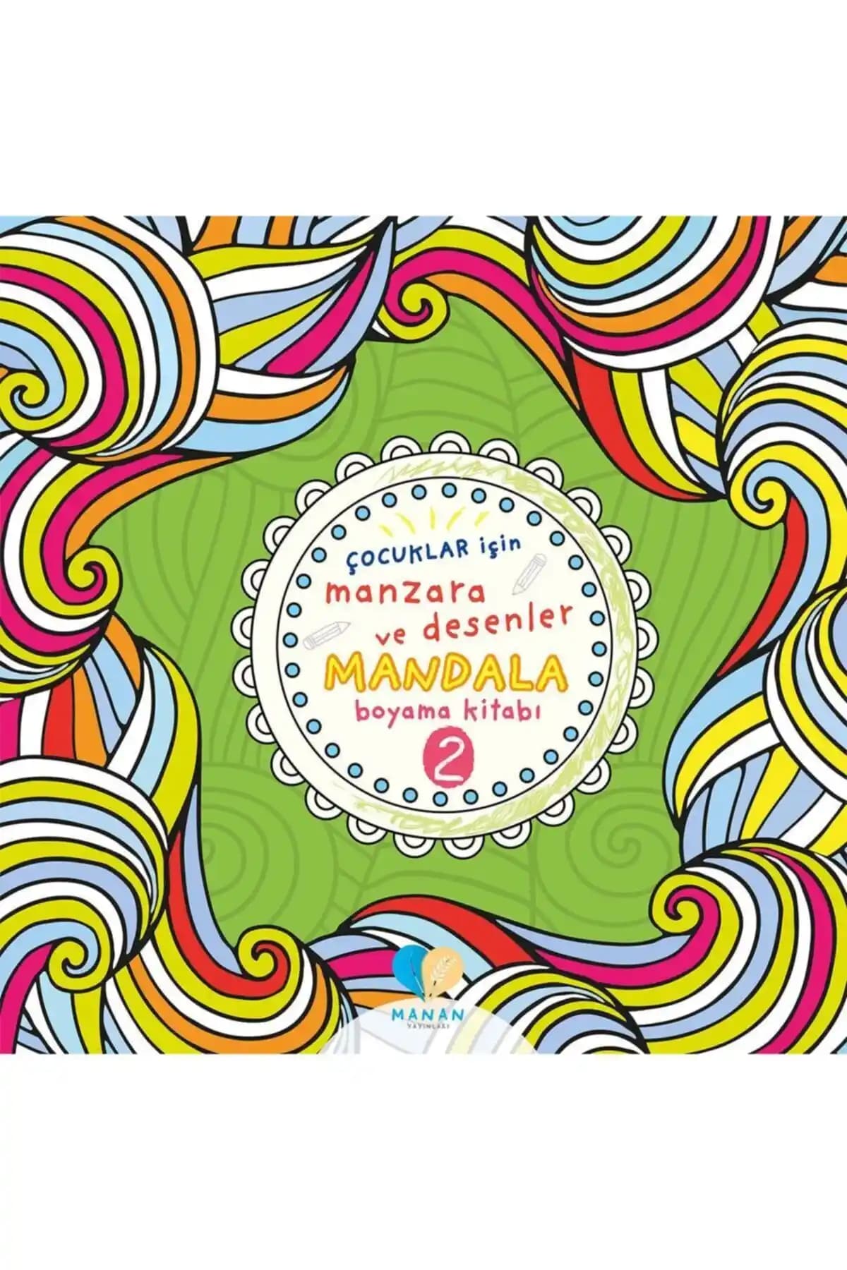 Çocuklar İçin Mandala Boyama Kitabı Mor Elma Yayıncılık 48 Sayfa Dayanıklı ve Eğlenceli