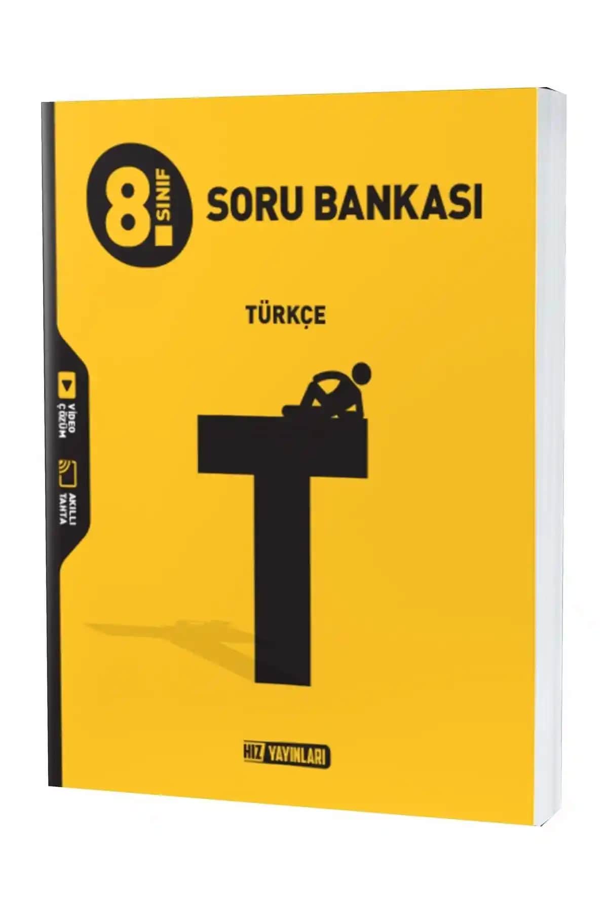 Hız Yayınları 8. Sınıf Türkçe Soru Bankası ile Sınava Etkili Hazırlık Rehberi
