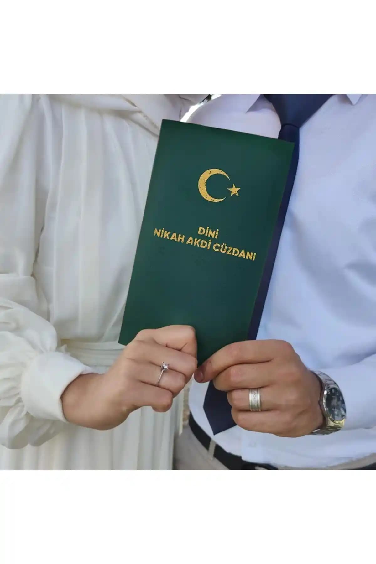 İkranur Nikah Akdi Hatıra Cüzdanı ile Evliliğin Anlamını Ölümsüzleştirin