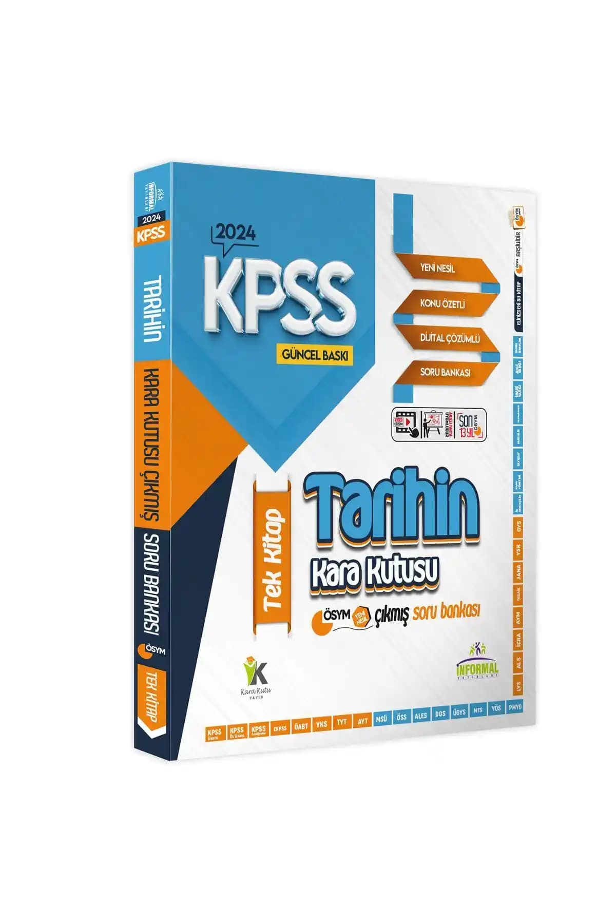 KPSS Tarihin Kara Kutusu: Detaylı ve Güncel Sınava Hazırlık Kaynağı