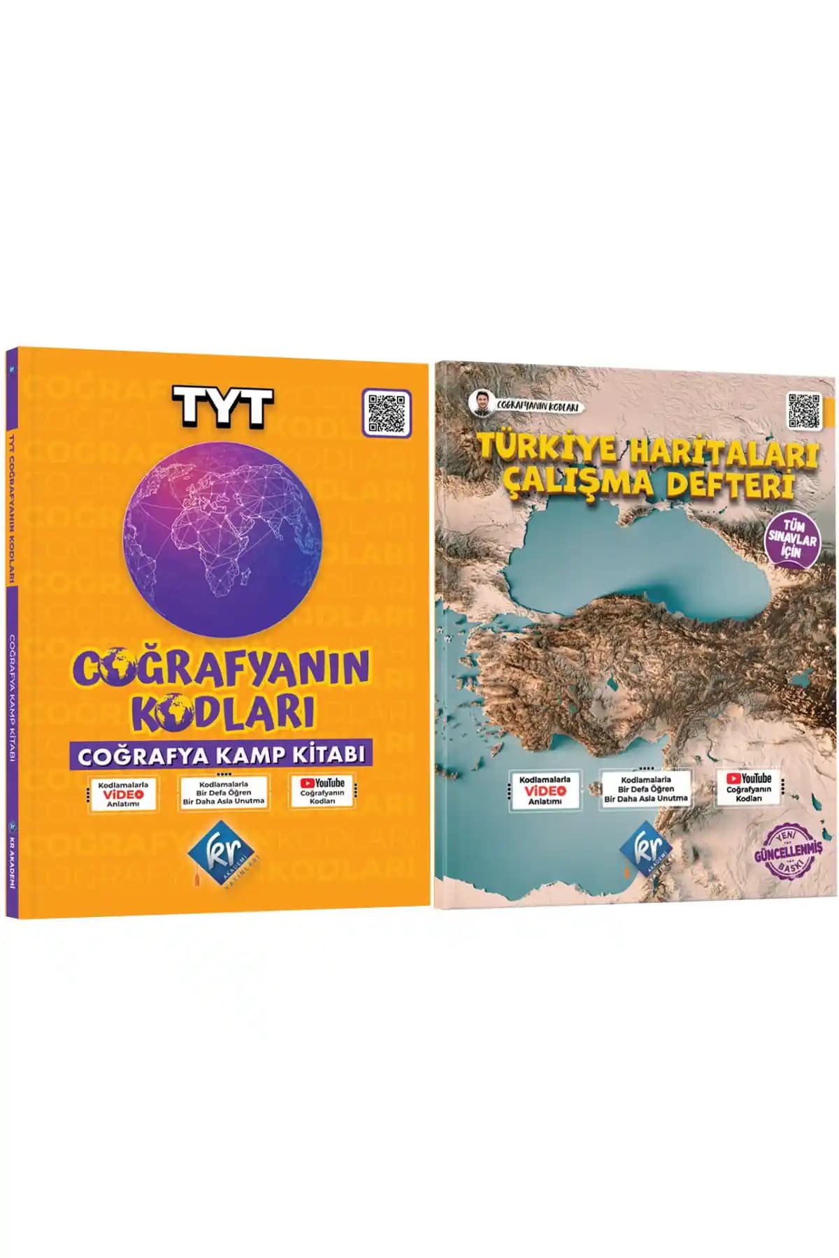 KR Akademi Coğrafyanın Kodları: TYT ve AYT Sınavlarına Hazırlık İçin Kapsamlı Kaynak