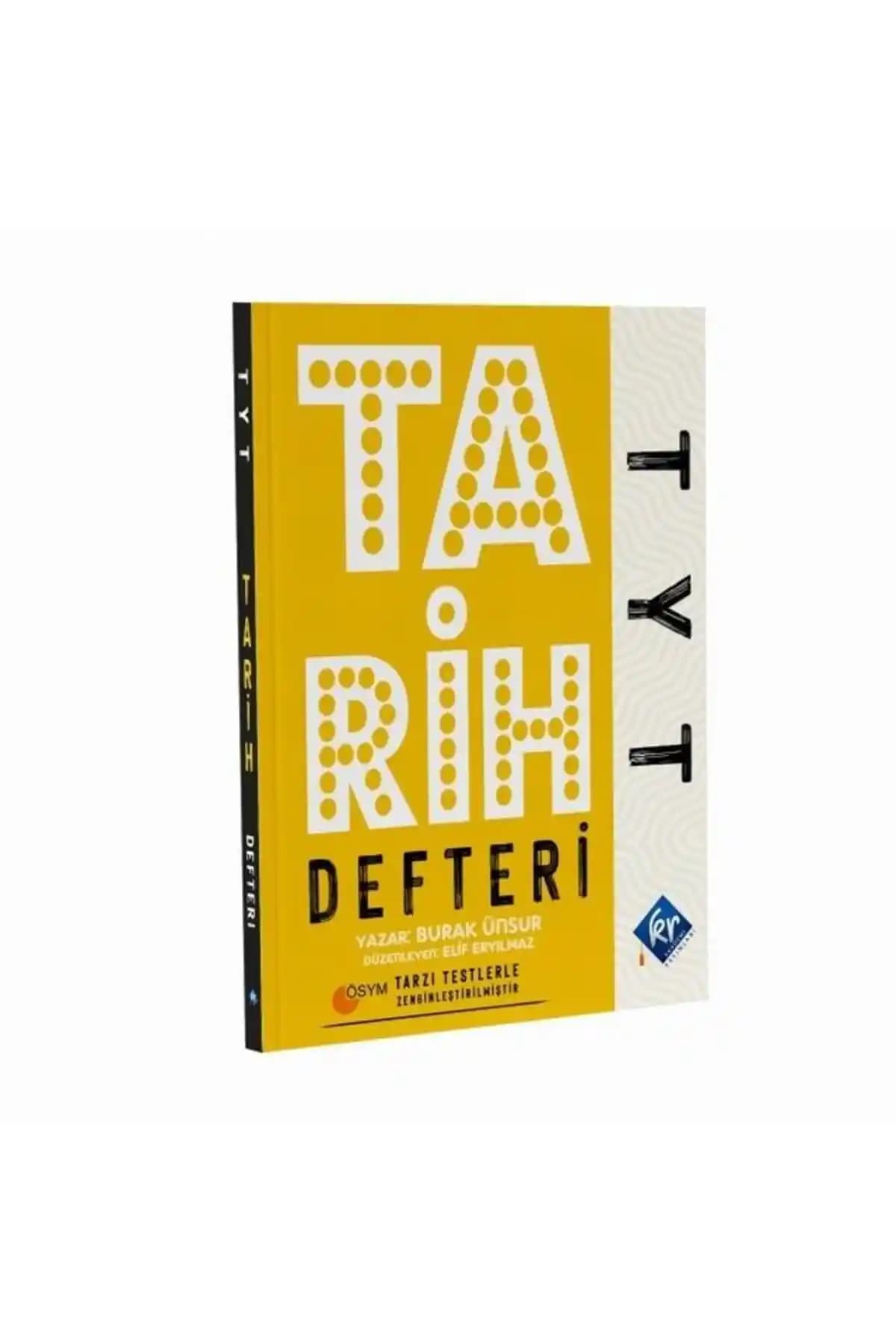 KR Akademi YKS TYT Tarih Konu Anlatım Defteri Güncel ve Detaylı Kaynak