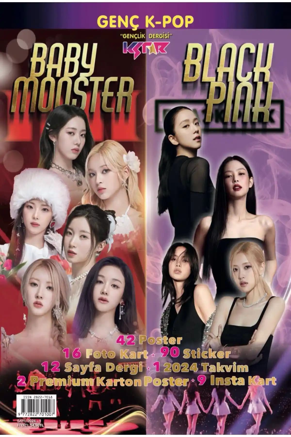 KSTAR Blackpink ve Babymonster K-pop Dergisi Türkçe İçerik ve Koleksiyon Fırsatları