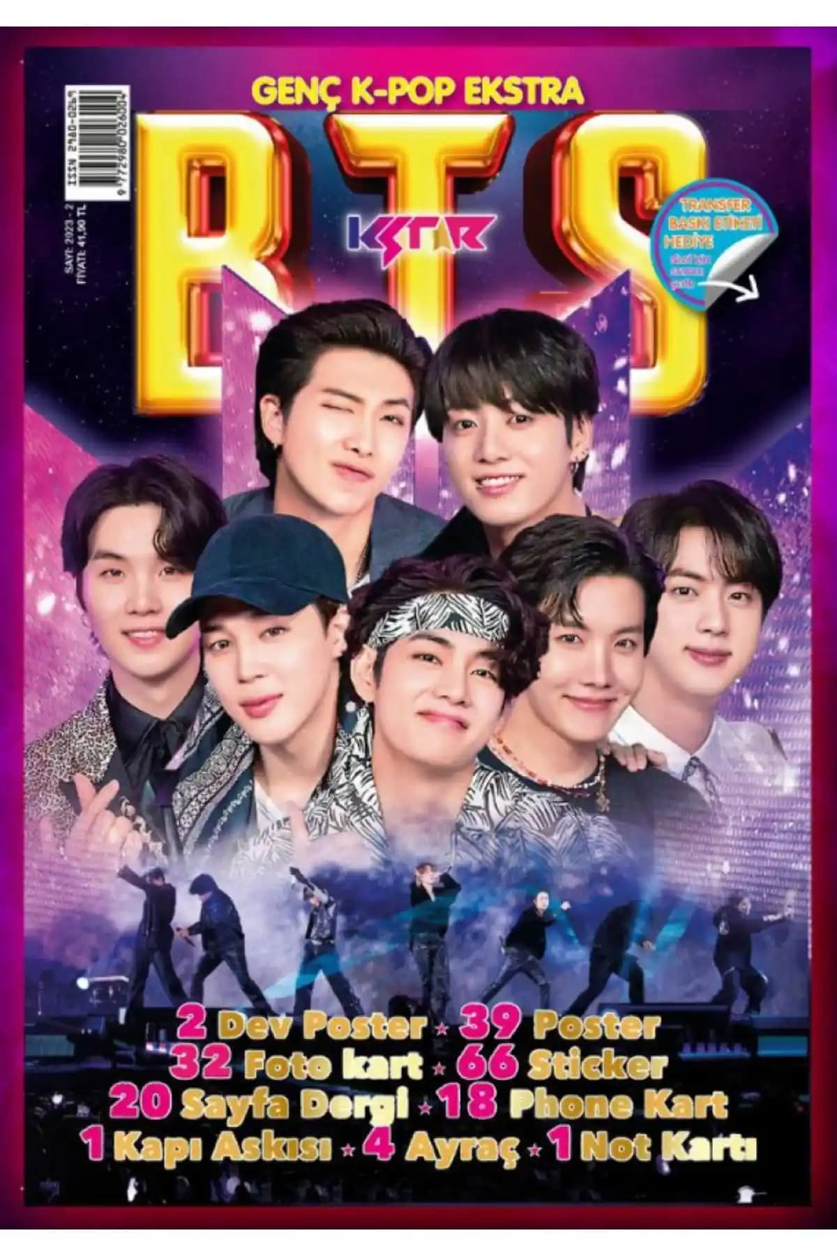 KSTAR BTS Dergisi 2023 Türkçe Baskı ile Kpop ve BTS Hayranlarına Özel İçerikler