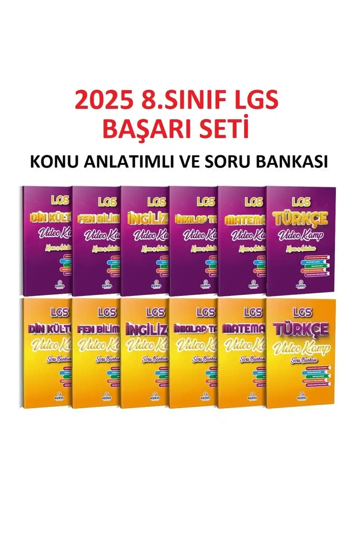 Kurul Yayıncılık 8. Sınıf LGS Başarı Seti: Kapsamlı ve Öğretici Eğitim Kaynağı