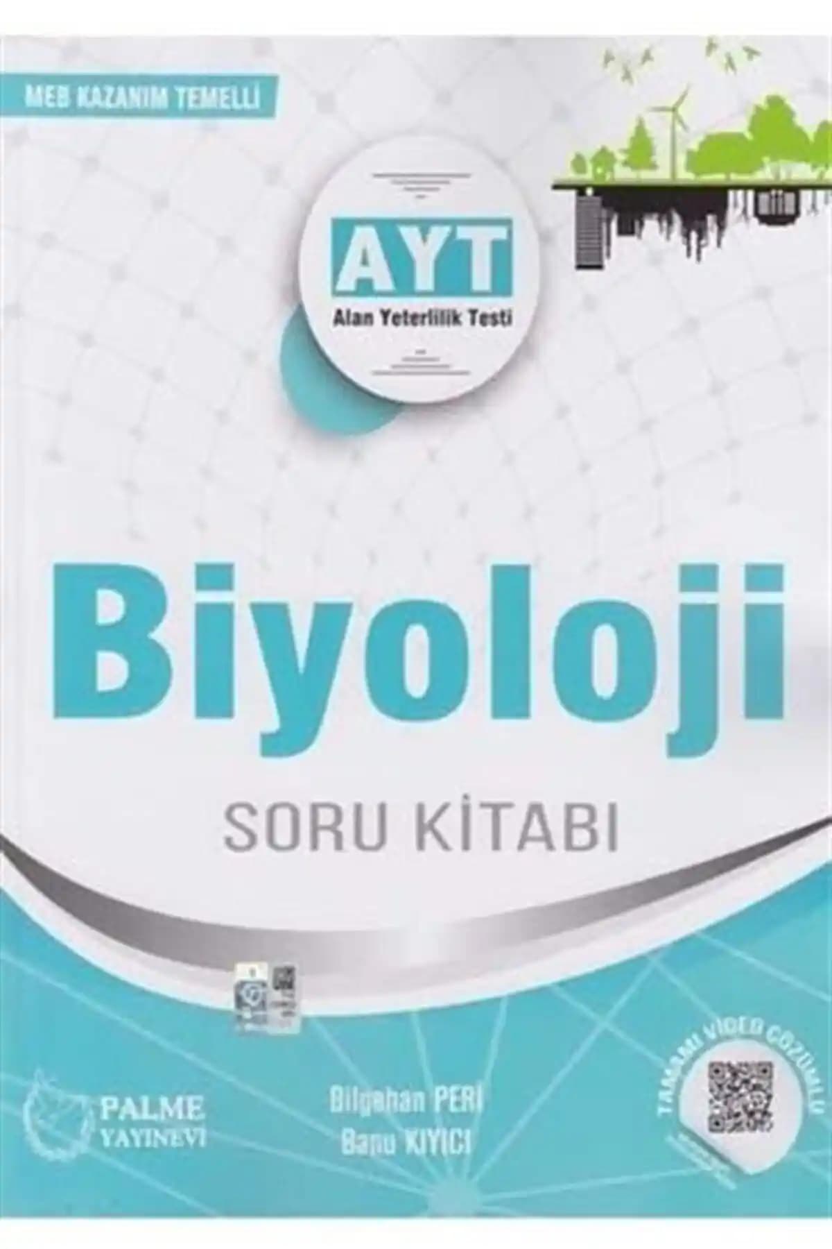 Palme Yayınları AYT Biyoloji Tamamı Video Çözümlü Soru Kitabı ile Etkili Sınav Hazırlığı