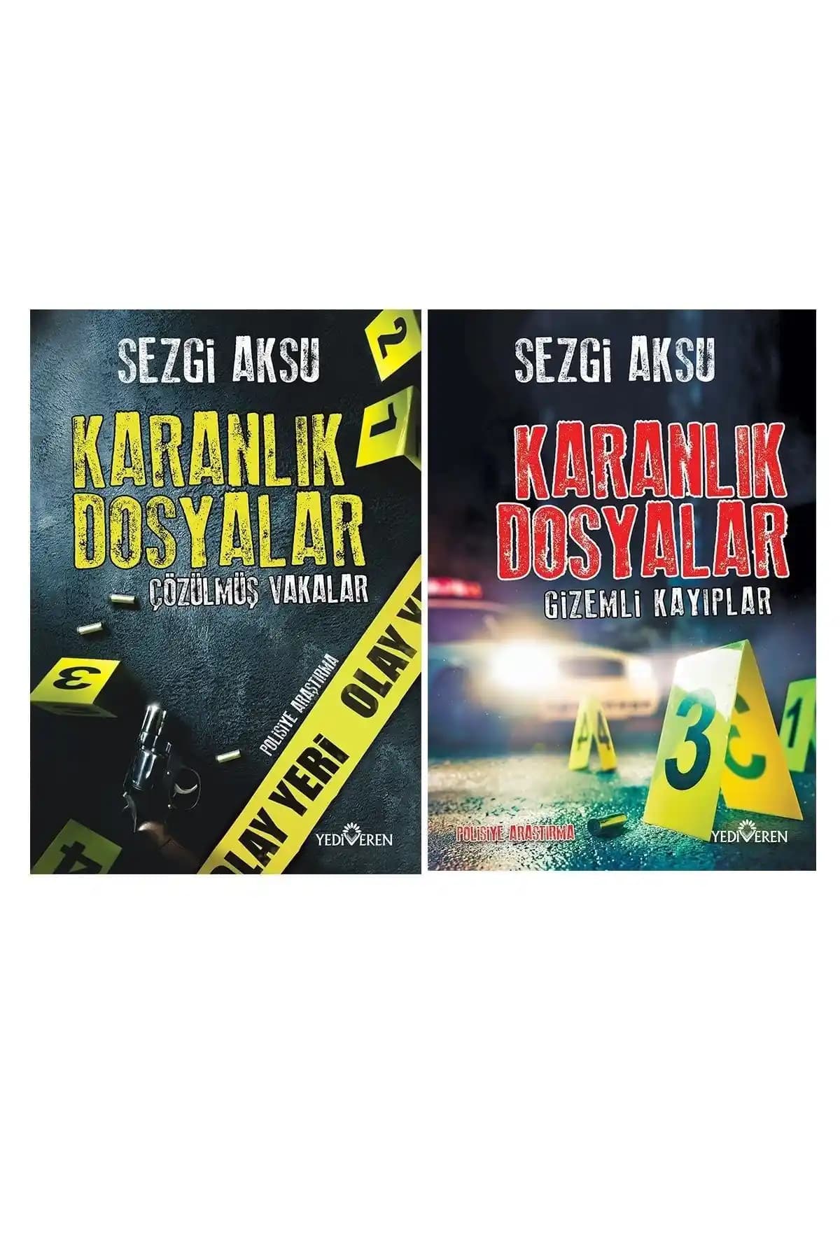 Yediveren Yayınları Karanlık Dosyalar Seti: Gerilim ve Korku Tutkunlarına Özel Roman Serisi