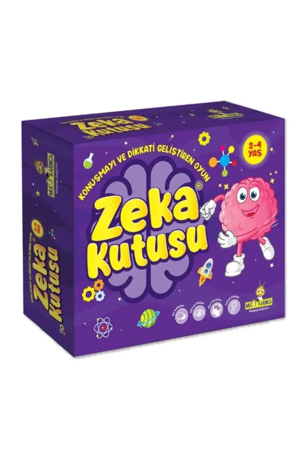 Yükselen Zeka Yayınları Zeka Kutusu: 0-3 Yaş Çocuklar İçin Eğitici Gelişim Seti