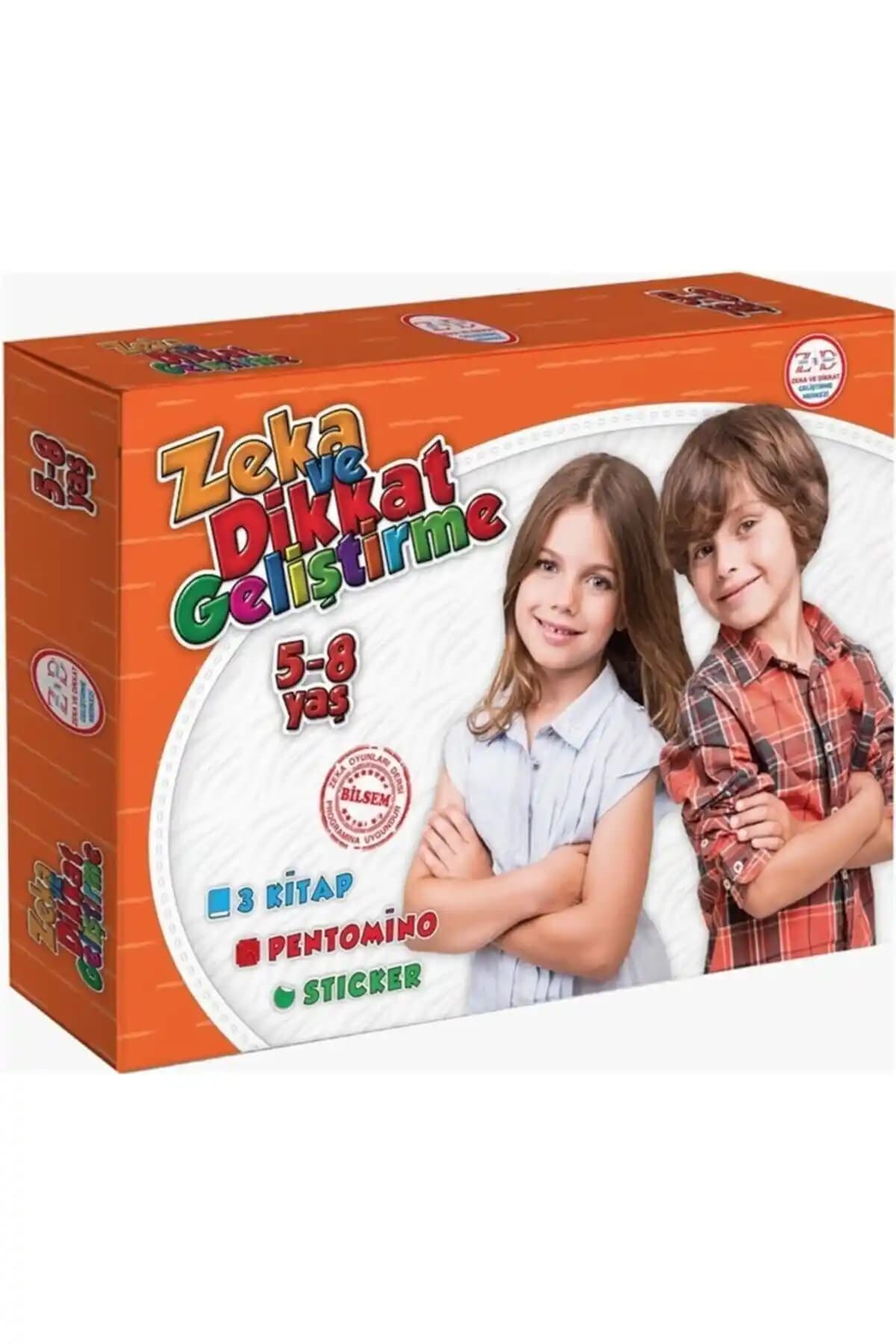 Yükselen Zeka Yayınları Zeka ve Dikkat Geliştirme Seti 6-9 Yaş Çocuklar İçin Eğitim Aracı