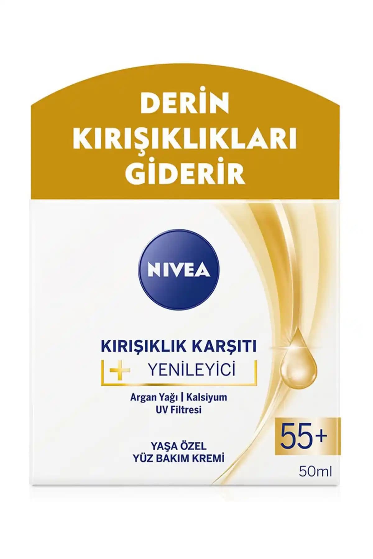 55 Yaş ve Üzeri İçin Nivea Kırışıklık Karşıtı ve Yenileyici Krem Özellikleri ve Kullanımı