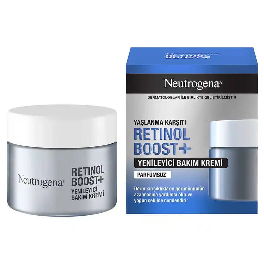 Neutrogena Retinol Boost Gece Kremi: Cilt Yenileme ve Yaşlanma Karşıtı Etkili Bakım