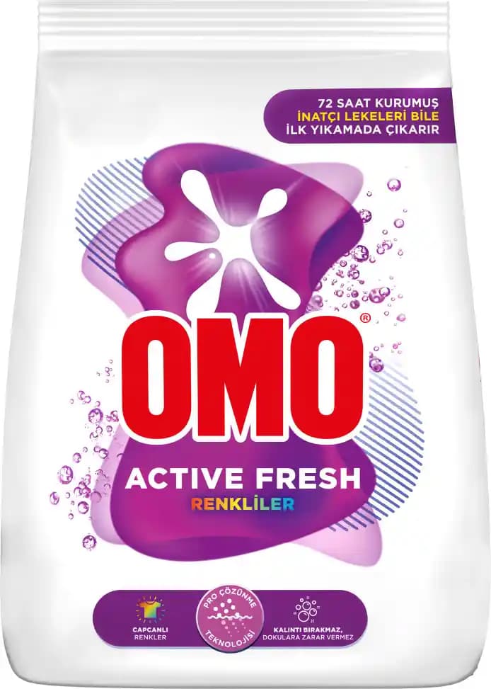 Omo Active Fresh Renkliler: Renkleri Koruyan ve Derinlemesine Temizlik Sağlayan Deterjan