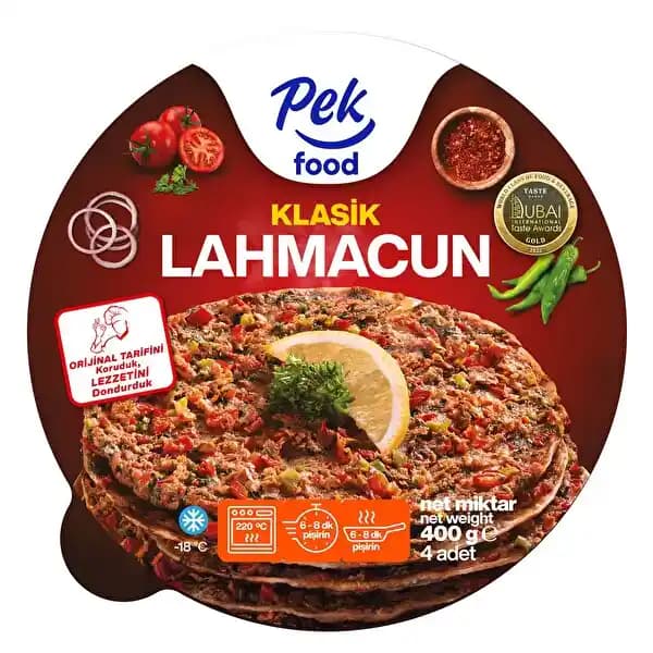 Pekfood Lahmacun: Kaliteli ve Pratik Lezzet Seçenekleriyle Türk Mutfağının Favorisi