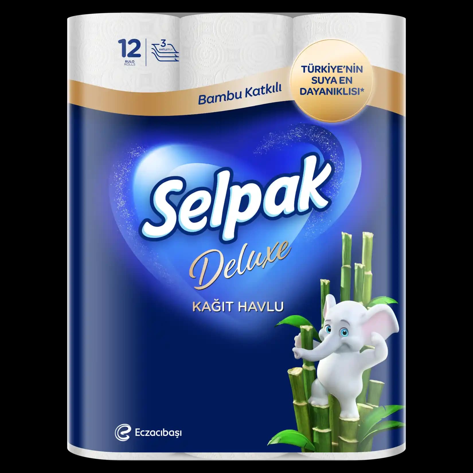 Selpak Deluxe Bambu Havlu 12'li: Doğa Dostu ve Yüksek Hijyen Standartlarına Uygun Çözüm