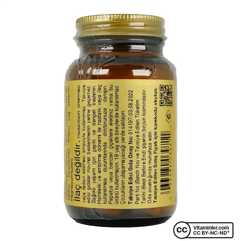 Solgar Milk Thistle ile Karaciğer Sağlığını Güçlendiren Doğal Destek Çözümü