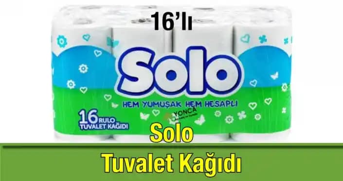 Solo Tuvalet Kağıdı 16: Ekonomik ve Pratik Kullanım İçin Günlük Hijyen Çözümü