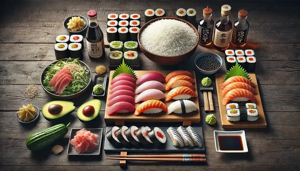 Süpermarketlerde Bulunan Sushi Malzemeleriyle Evde Lezzetli ve Sağlıklı Sushi Yapma Rehberi