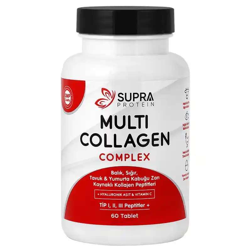 Supra Protein Multi Collagen ile Sağlıklı Yaşam ve Gelişmiş Doku Desteği