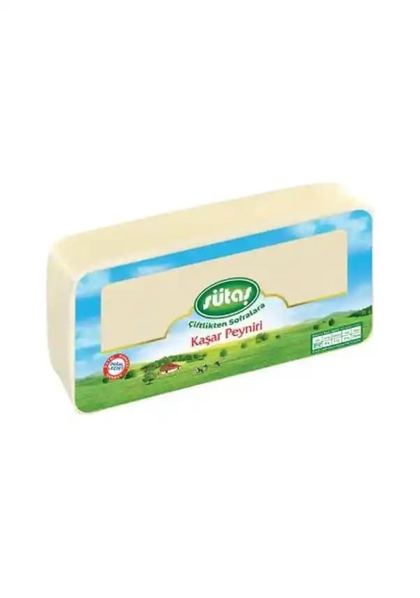 Sütaş 1 Kg Kaşar Peyniri: Kalite ve Lezzetin Güvencesi