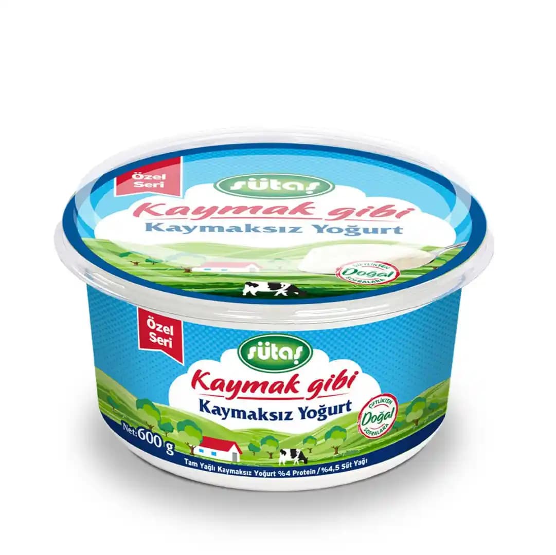 Sütaş Kaymak Gibi Kaymaksız Yoğurt: Sağlıklı ve Hafif Alternatifler