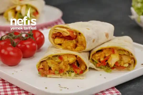 Tavuklu Wrap Dürüm: Pratik, Sağlıklı ve Lezzetli Bir Günlük Öğün Seçeneği
