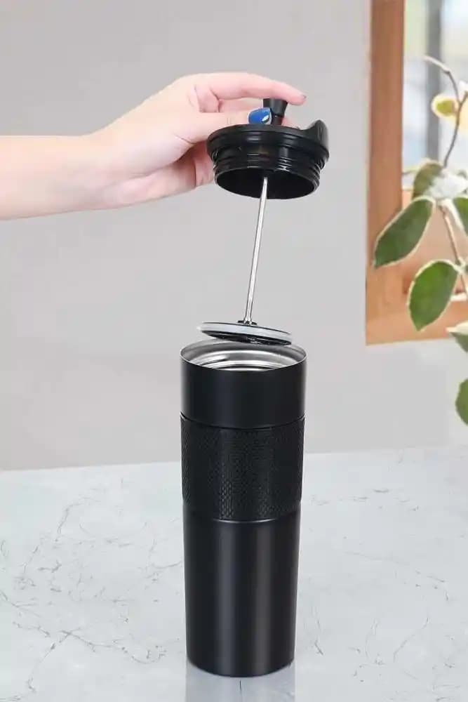 Tohana French Press Termosları ile Kahve Keyfinizi Her Yerde Sürdürün