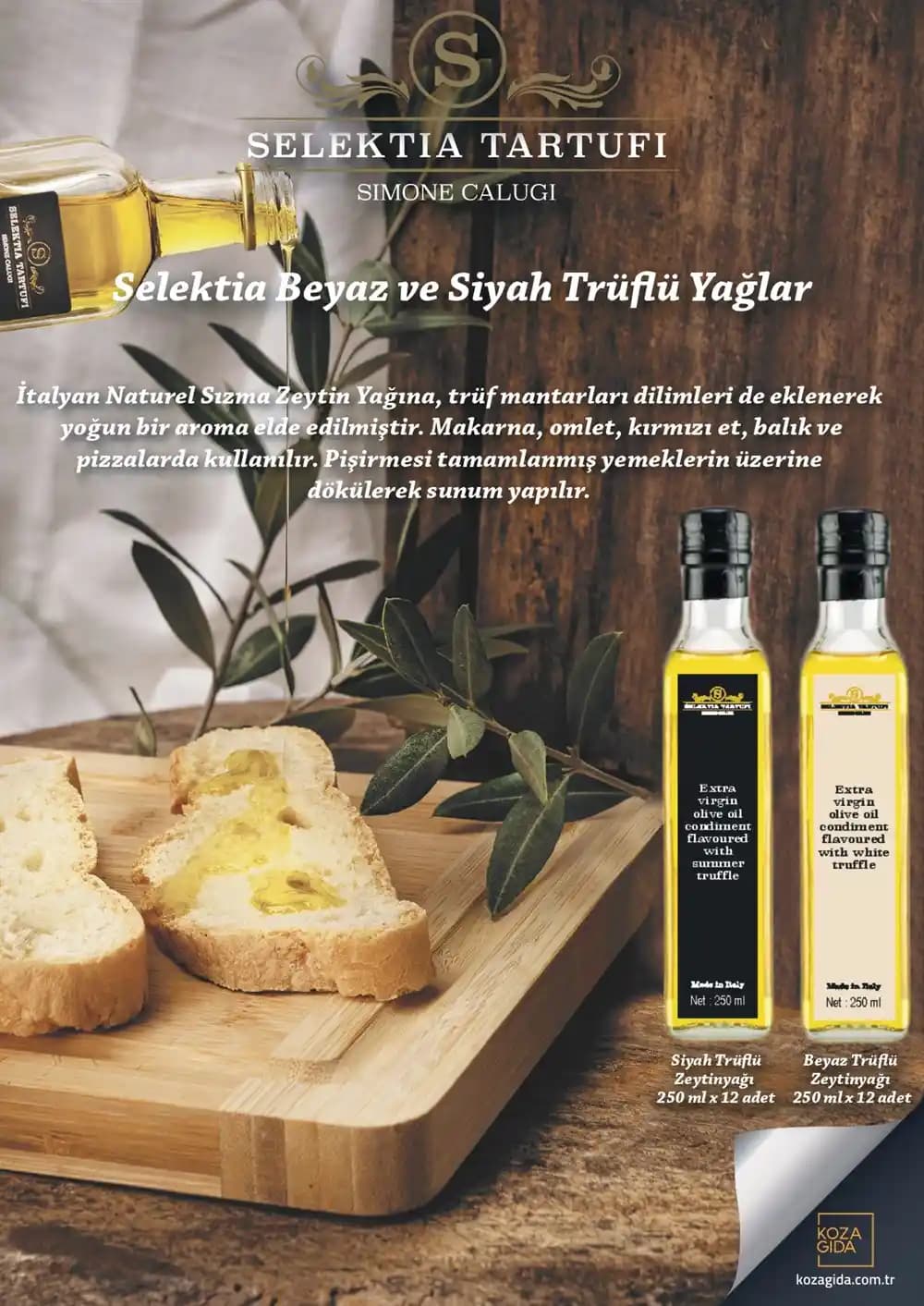 Trüflü Zeytinyağı Nedir ve Mutfakta Nasıl Kullanılır Güncel Trendler