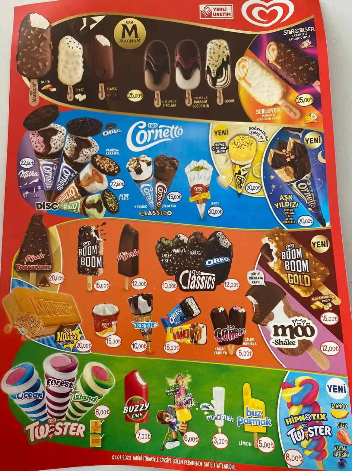 Türkiye'nin En Tanınmış Dondurma Markaları ve Geleneksel Tatlar Üzerine Kapsamlı Bir İnceleme