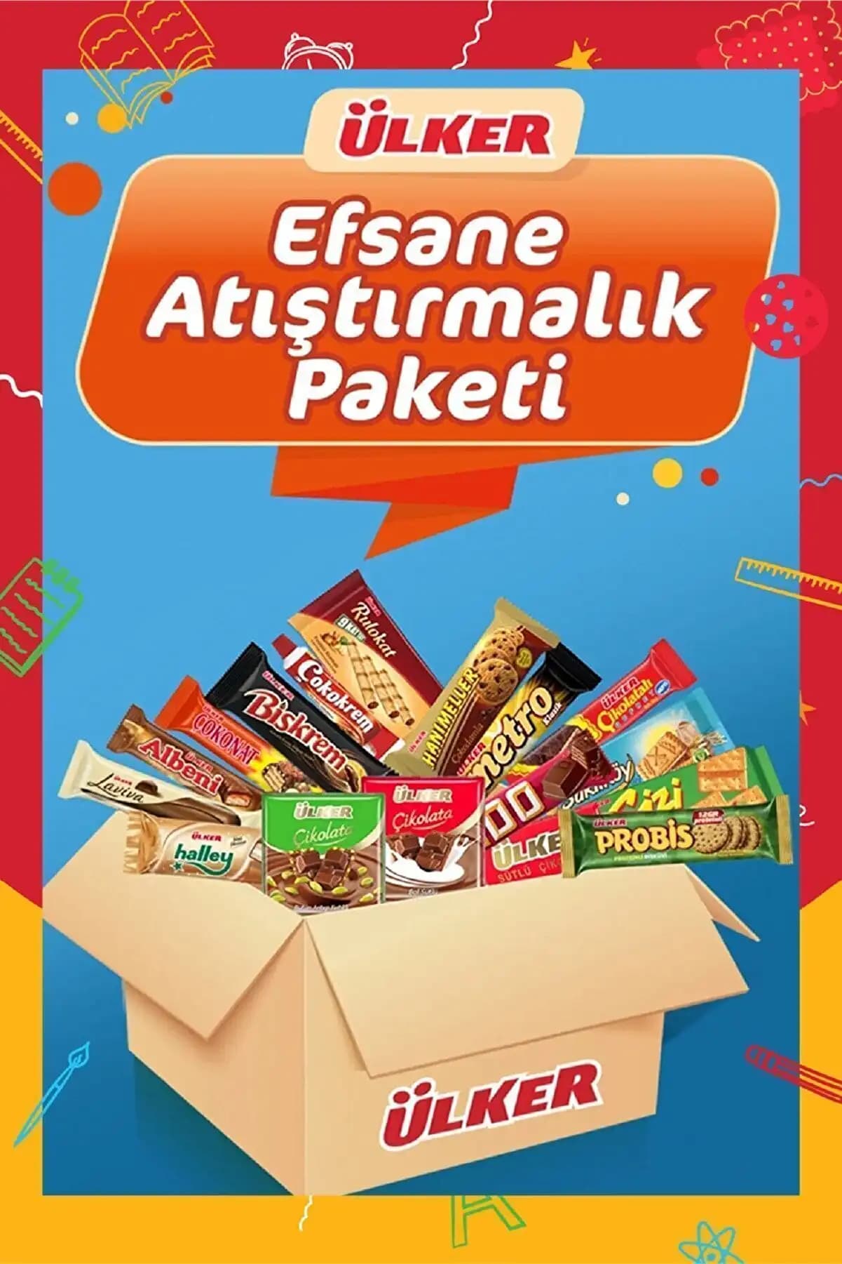 Ülker Efsane Atıştırmalık Paketi: Çocuklar ve Nesiller Arası Bağlantıyı Güçlendiren Seçenekler