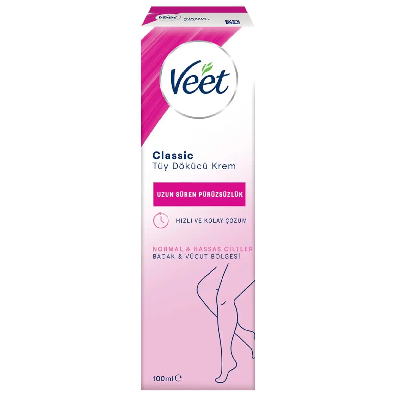 Veet Classic Tüy Dökücü Krem: Güçlü ve Güvenilir Tüy Giderme Çözümü