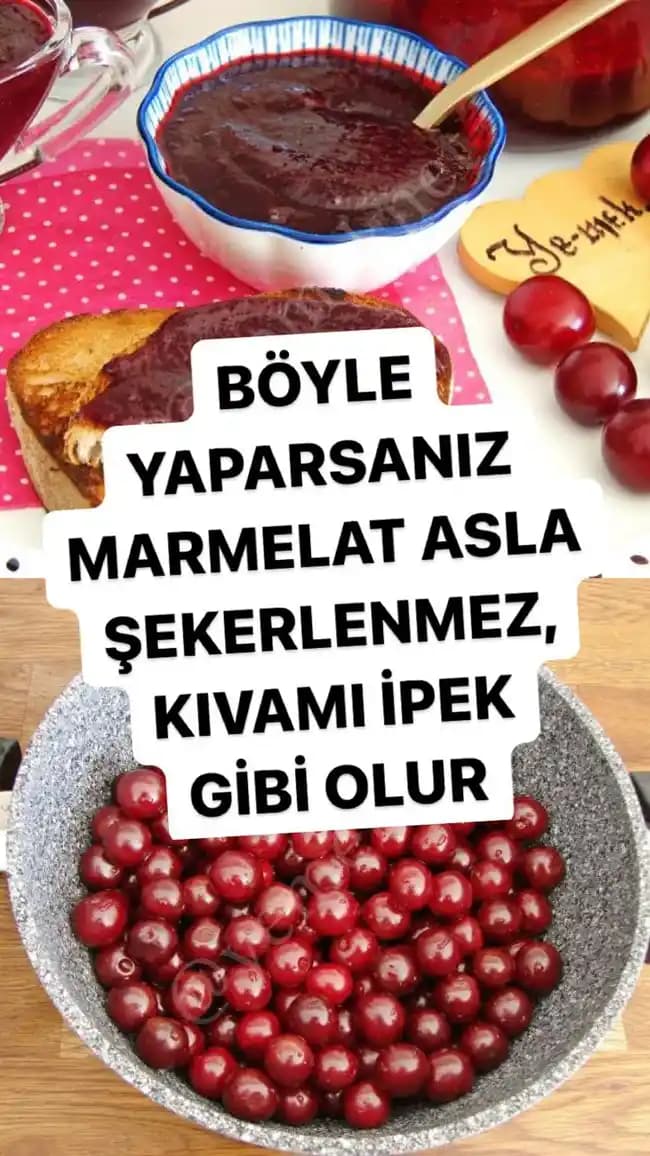 Vişne Marmelatı: Geleneksel Lezzet ve Sağlıklı Beslenme İçin Pratik Tarifler