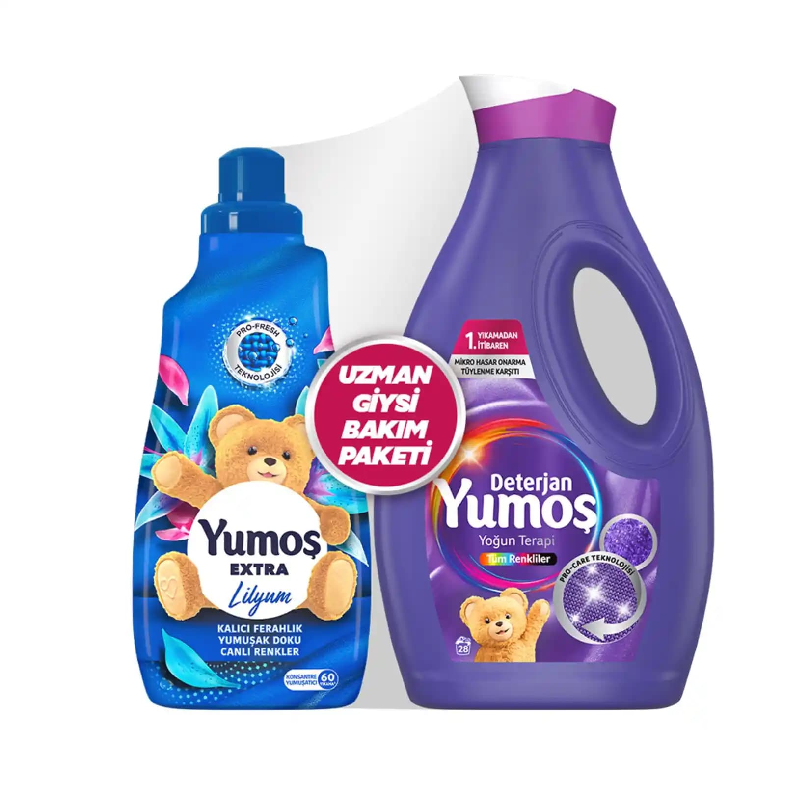 Yumoş Deterjan Renkliler Renkli Çamaşırlar İçin Güvenilir Temizlik ve Renk Koruma Ürünü