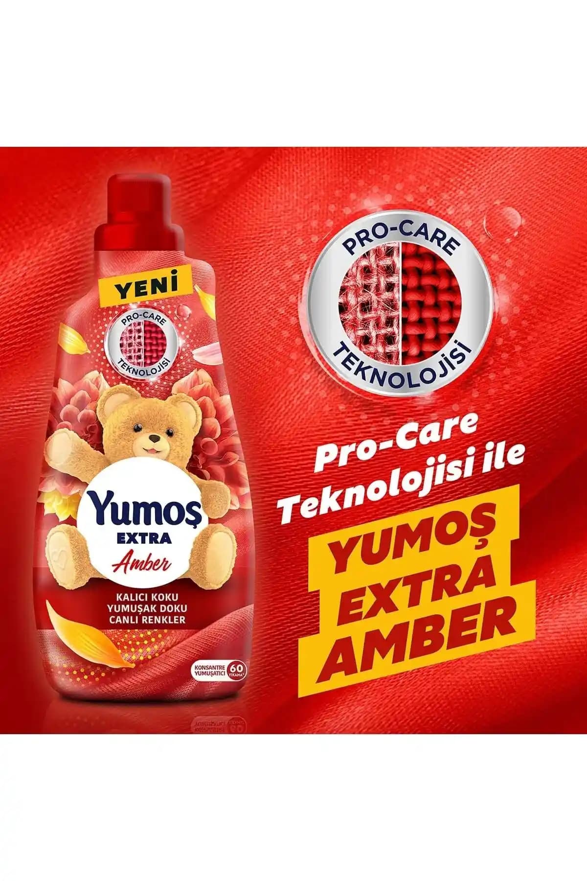 Yumoş Extra Amber ile Kalıcı Ferahlık ve Hijyen Sağlayan Çamaşır Yıkama Deneyimi