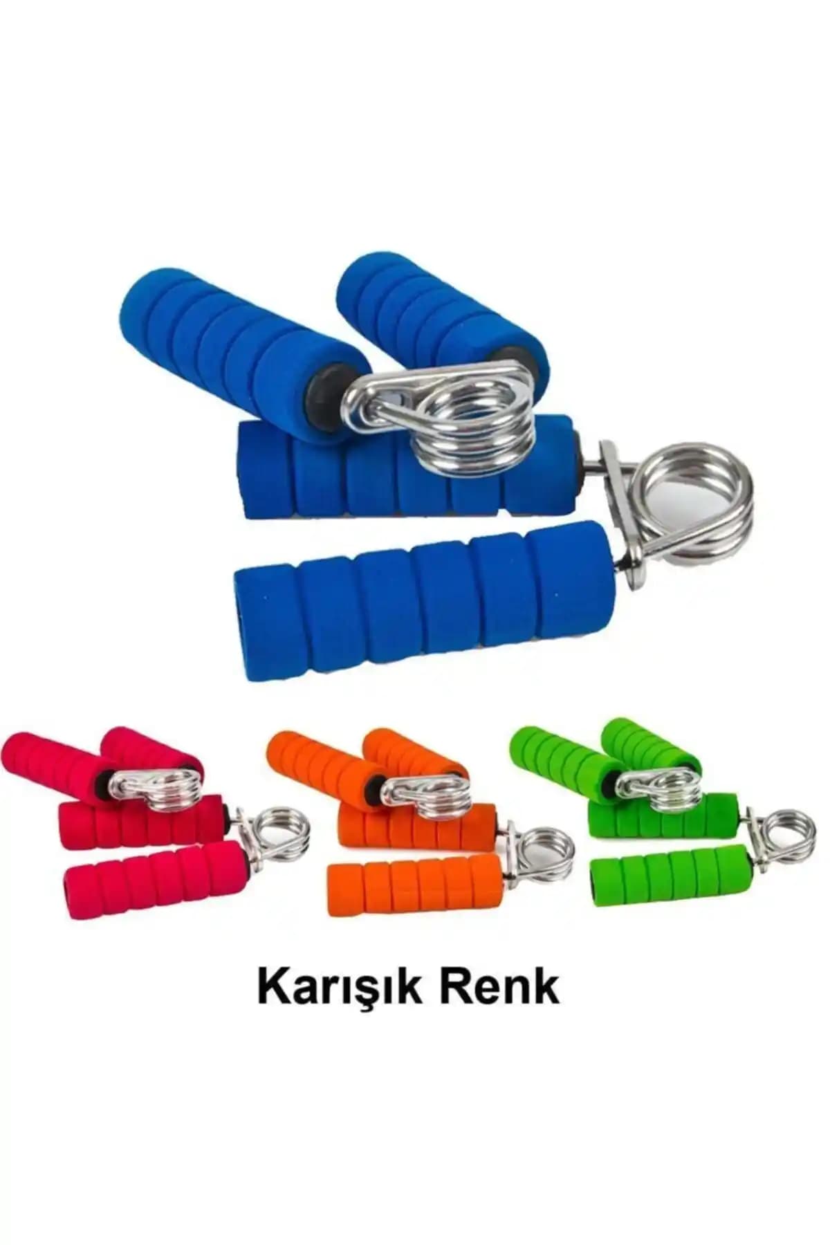 Çokuygunuz Sünger Saplı Bilek ve Kol Güçlendirme Seti 2 Adet ile Kaslarınızı Güçlendirin