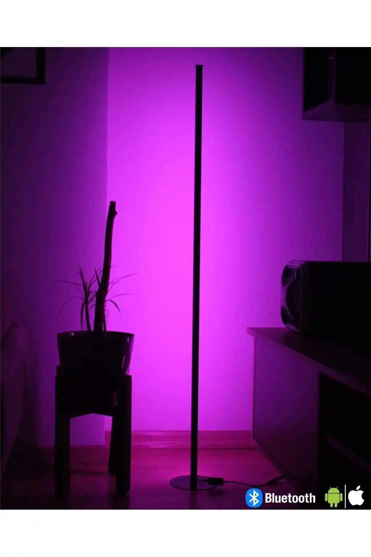 ÖZER IŞIK Bluetooth Kontrollü LED Lambader Modern ve Çok Fonksiyonlu Aydınlatma Çözümü