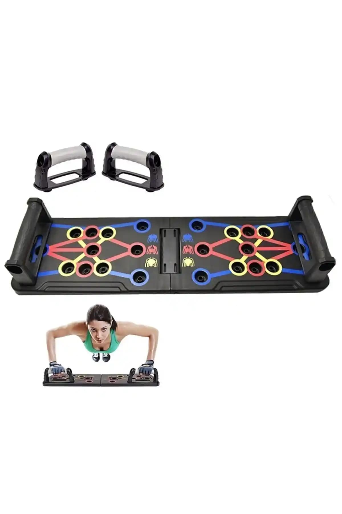 Reidan Çok Fonksiyonlu Katlanabilir Şınav ve Egzersiz Platformu ile Evde Etkili Antrenman