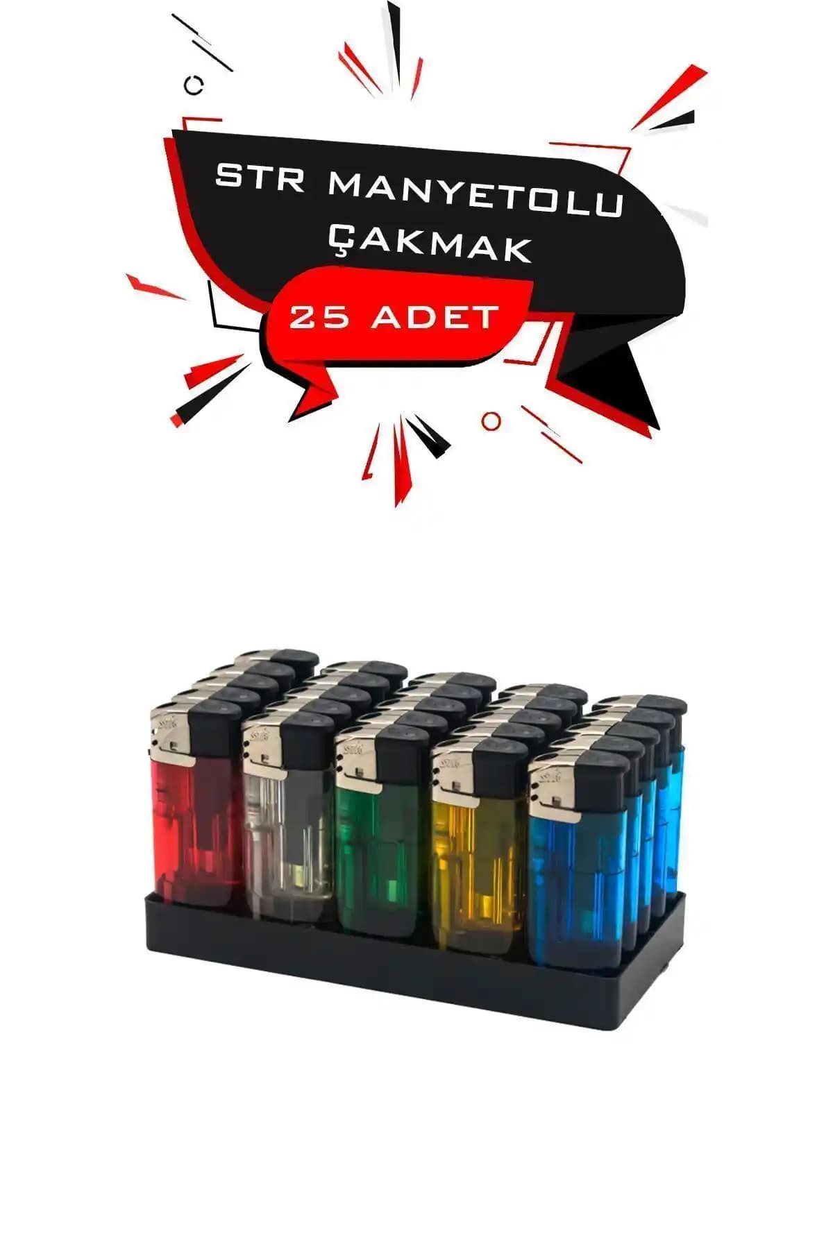 Genel Markalar STR Manyetolu Platinli Çakmak: Şık Tasarım ve Yüksek Performans