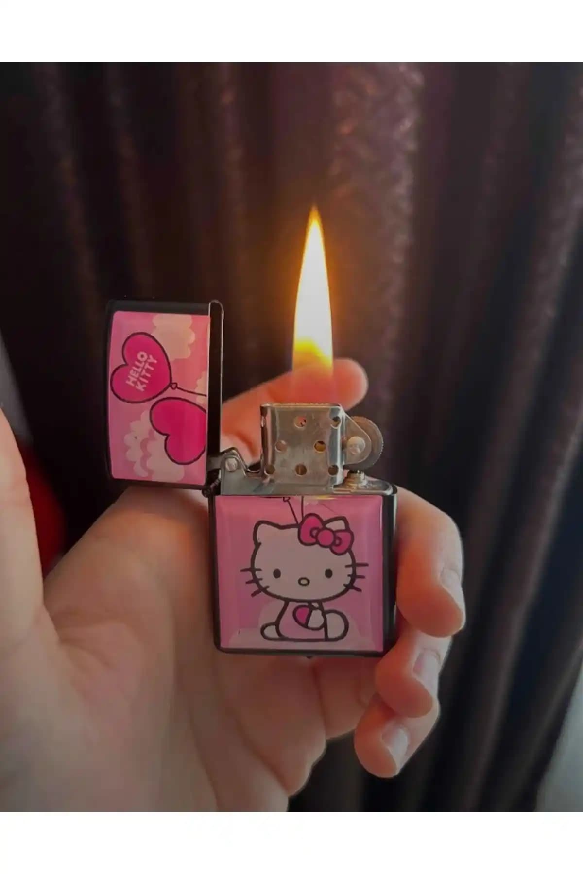 Hello Kitty Benzinli Çakmak: Şık ve Güvenli Tasarımıyla Günlük Kullanım İçin Uygun