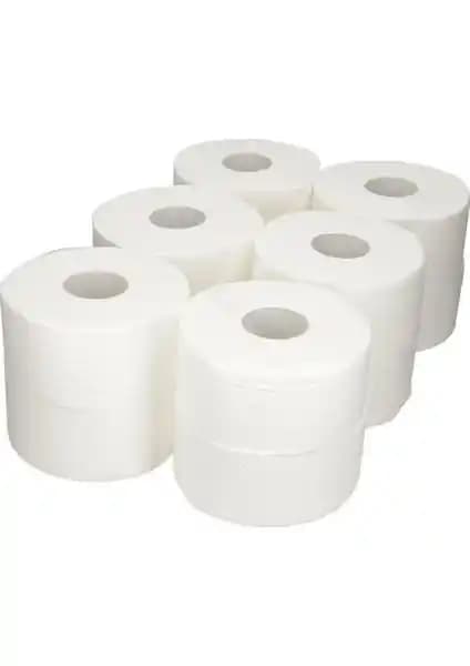 Akalın Mini Jumbo Tuvalet Kağıdı 12'li: Dayanıklı ve Ekonomik Hijyen Çözümü