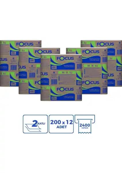 Focus Optimum Z Katlama Dispenser Kağıt Havlu: Yüksek Kapasiteli Hijyen ve Temizlik Çözümü