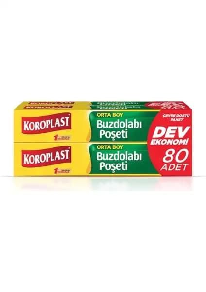 Koroplast Orta Boy Buzdolabı Poşeti: Dayanıklı, hijyenik ve ekonomik gıda saklama çözümü