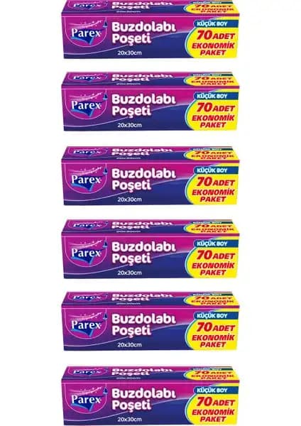 Parex 70'li Küçük Boy Buzdolabı Poşetleri: Ekonomik ve Dayanıklı Saklama Çözümü