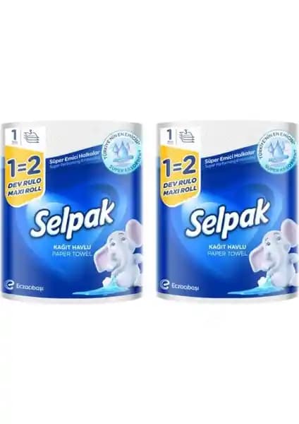 Selpak 3 Katlı Dev Rulo Havlu: Yüksek Emicilik ve Dayanıklılık Sunan Pratik Temizlik Çözümü